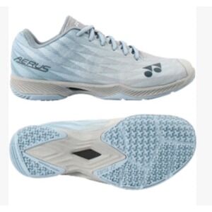 Yonex Aerus Z2 Court Shoe Badminton Power Cushion Unisex Blue Mens 6.5 Women 8